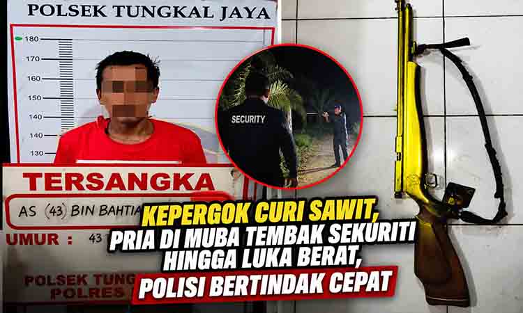 Kepergok curi sawit di Muba