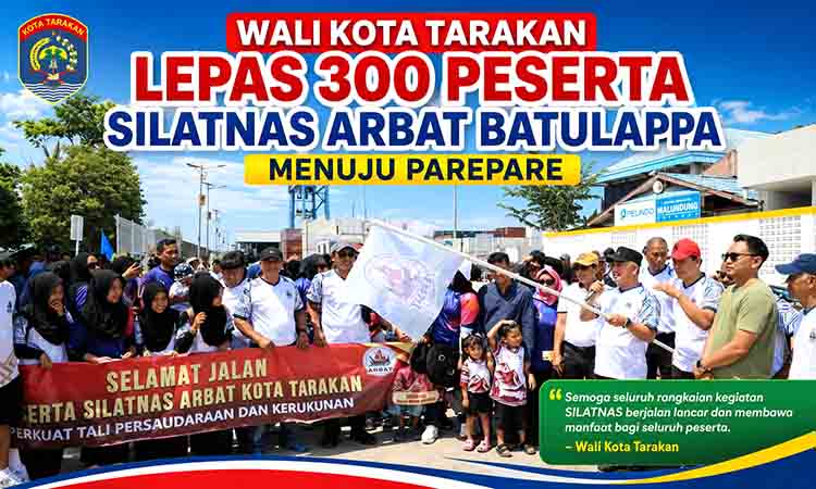 Kepulangan peserta Silatnas di Tarakan
