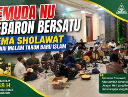 Kolaborasi Pemuda NU Kebaron Gelar Gema Sholawat Sambut Tahun Baru Islam 1448 H