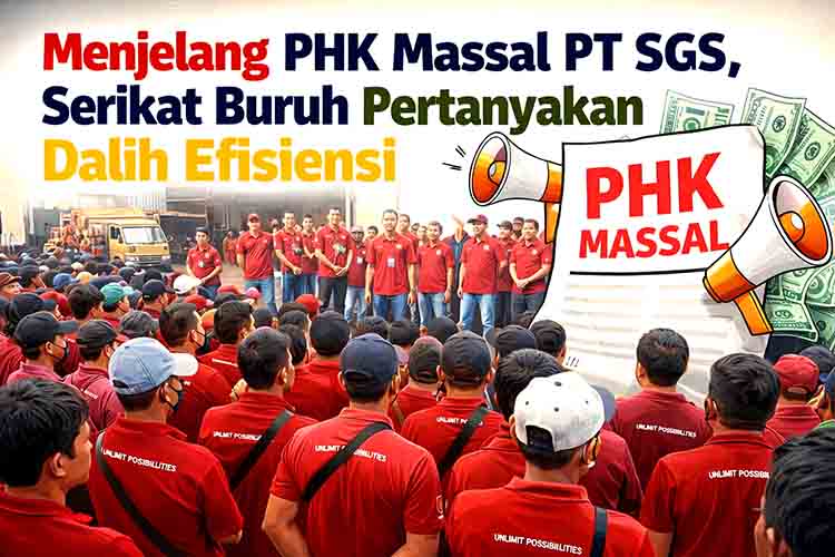 Menjelang PHK Massal PT SGS, Serikat Buruh Pertanyakan Dalih Efisiensi