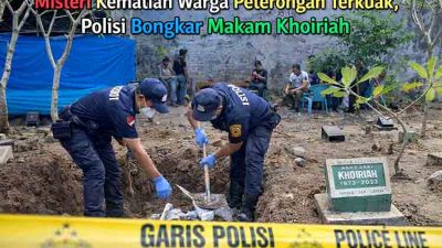 Misteri Kematian Warga Peterongan Terkuak, Polisi Bongkar Makam Khoiriah