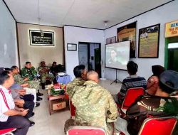 Koramil 02/Taman Nobar Piala Dunia 2026 Bersama Warga, Balai Desa Banjardawa Dipenuhi Semangat Kebersamaan