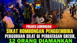 Operasi Polres Lamongan malam hari