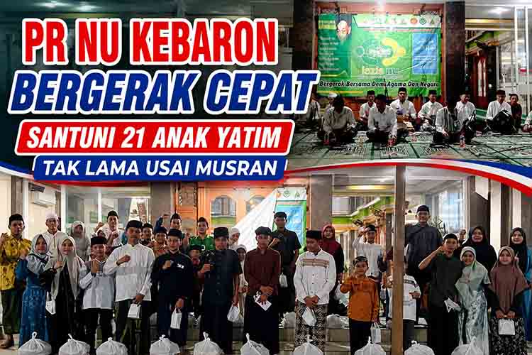 PR NU Kebaron Bergerak Cepat