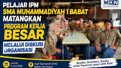 Pelajar IPM Diskusi dan Kerja Tim