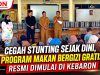 Wujudkan Generasi Emas, Program Makan Bergizi Gratis Resmi Hadir di Desa Kebaron
