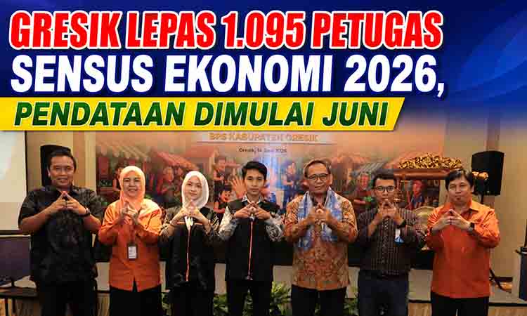 Peluncuran sensus ekonomi Gresik