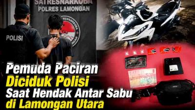 Pemuda Paciran diciduk polisi di Lamongan