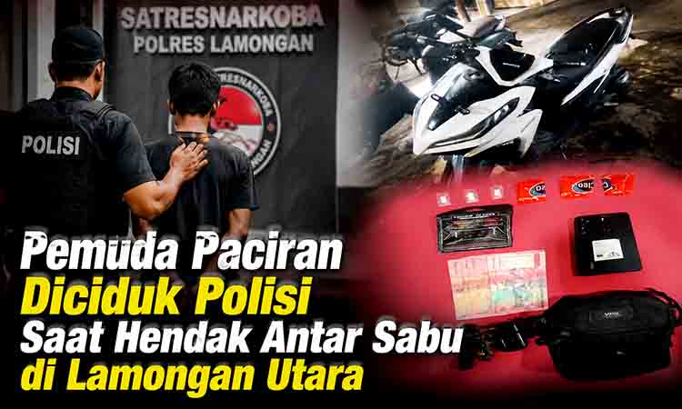 Pemuda Paciran diciduk polisi di Lamongan