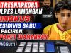 Satresnarkoba Polres Lamongan Ringkus Residivis Sabu di Paciran, 8 Paket Diamankan