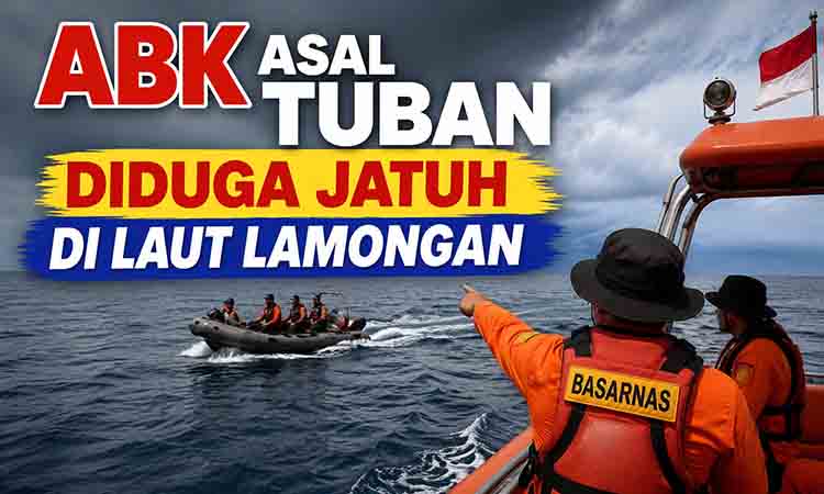 Pencarian SAR di Laut Lamongan