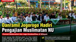 Danramil Jogorogo Hadiri Pengajian Muslimatan NU, Pererat Silaturahmi dan Jaga Kondusivitas Wilayah