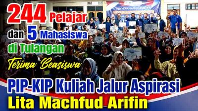 Penyeraan Beasiswa Program Indonesia Pintar