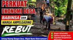 Sentuhan Babinsa di Proyek Jembatan Gantung Garuda: Wujud Nyata Kemanunggalan TNI-Rakyat