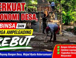 Sentuhan Babinsa di Proyek Jembatan Gantung Garuda: Wujud Nyata Kemanunggalan TNI-Rakyat