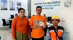Dari Iuran Anggota, PJI Bojonegoro Hadirkan Cahaya Listrik Gratis untuk Warga Kurang Mampu