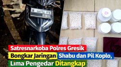 Polres Gresik Gulung Jaringan Narkba