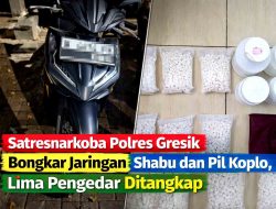 Bongkar Jaringan Narkoba Gresik–Lamongan, Polisi Amankan Lima Tersangka