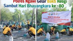 Polres Ngawi Gelar Bakti Religi Sambut Hari Bhayangkara ke