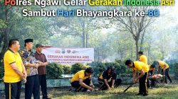 Polres Ngawi Gelar Gerakan Indonesia Asri Sambut Hari Bhayangkara ke-80