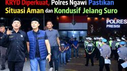 KRYD Diperkuat, Polres Ngawi Pastikan Situasi Aman dan Kondusif Jelang Suro