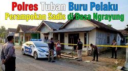 Polres Tuban Buru Pelaku Perampokan Sadis di Desa Ngrayung