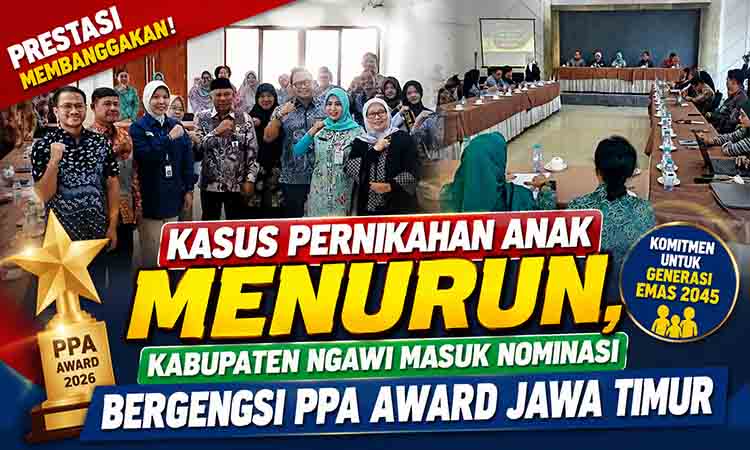 Prestasi PPA Awards di Kabupaten Ngawi