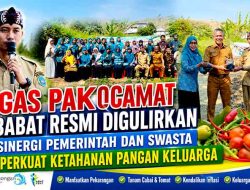 GAS PAK CAMAT Babat Resmi Digulirkan, Sinergi Pemerintah dan Swasta Perkuat Ketahanan Pangan Keluarga