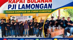 Rapat Bulanan PJI Lamongan Tegaskan Kekompakan dan Standar Keanggotaan