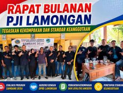 Rapat Bulanan PJI Lamongan Tegaskan Kekompakan dan Standar Keanggotaan