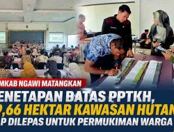 Pemkab Ngawi Matangkan Penetapan Batas PPTKH, 29,66 Hektar Kawasan Hutan Siap Dilepas untuk Permukiman Warga
