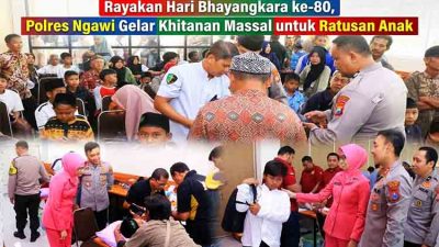 Rayakan Hari Bhayangkara ke