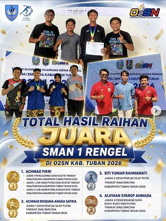 SMAN 1 Rengel Raih Prestasi Gemilang