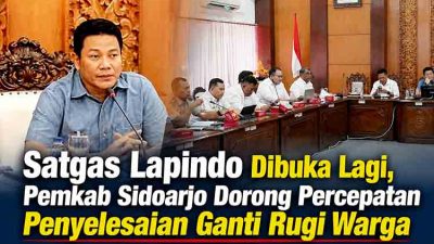 Satgas Lapindo dibuka lagi