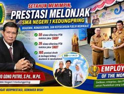 Setahun Memimpin, Wantono Gono Putro Antar SMA Negeri 1 Kedungpring Melaju Pesat