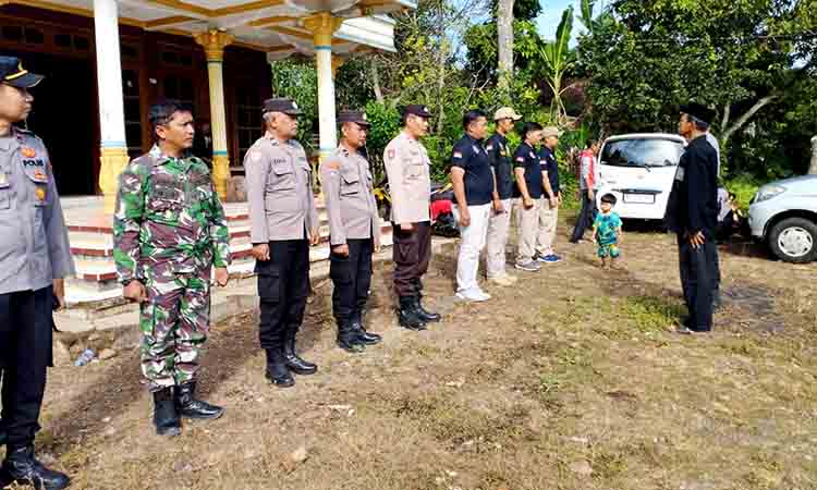 Sinergi TNI Polri Amankan Tes Jago PSHT Ranting Ngrambe