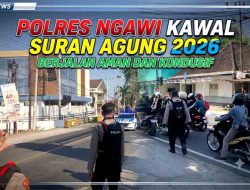 Polres Ngawi Kawal Suran Agung 2026 Berjalan Aman dan Kondusif