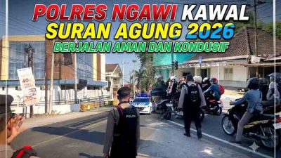 Polres Ngawi Kawal Suran Agung 2026 Berjalan Aman dan Kondusif