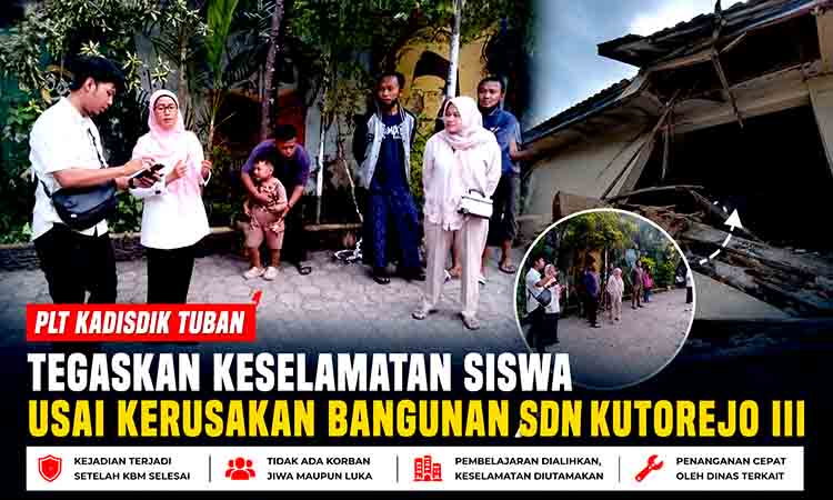 Tegaskan keselamatan siswa SDN Kutorejo III