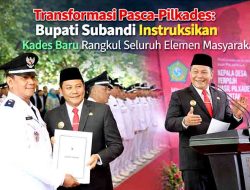 Lantik 80 Kades Terpilih, Bupati Subandi Tekankan Akhir Konflik Politik di Sidoarjo