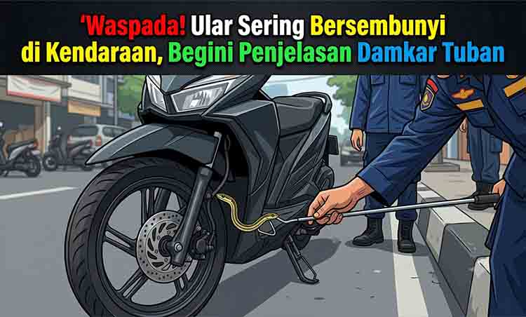 Waspada! Ular Sering Bersembunyi di Kendaraan