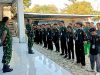 Babinsa Koramil 12/Mantingan Latih Diklatsar Banser di Wilayah Binaannya