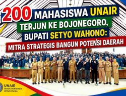 Penerimaan KKN Unair, Setyo Wahono Ajak Mahasiswa Lahirkan Inovasi untuk Desa di Bojonegoro