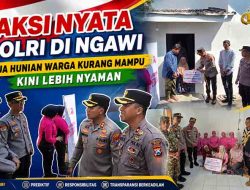 Jelang Hari Bhayangkara ke-80, Polres Ngawi Sukses Tuntaskan Program Bedah Rumah