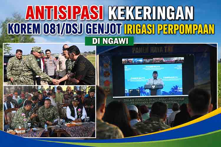 Antisipasi kekeringan di Ngawi