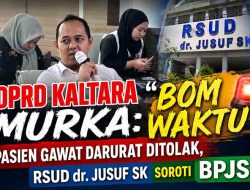 Krisis Pelayanan di RSUD dr. Jusuf SK: Nyawa Warga Terancam Birokrasi dan Klaim yang Terabaikan