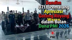 Dandim 0711 Pemalang Apresiasi Gotong Royong Warga dalam Bulan Dana PMI