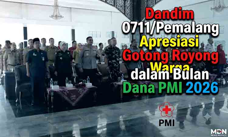 Dandim 0711 Pemalang Apresiasi Gotong Royong Warga dalam Bulan Dana PMI
