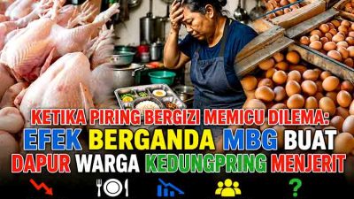 Dapur tertekan, harga melambung