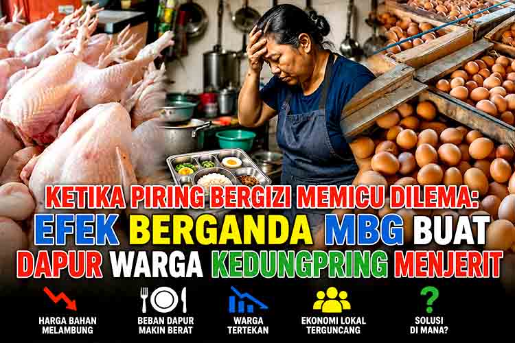 Dapur tertekan, harga melambung